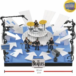 MEGA Showcase The Beatles 'Ladies and Gentlemen, The Beatles!' Building Toy Kit