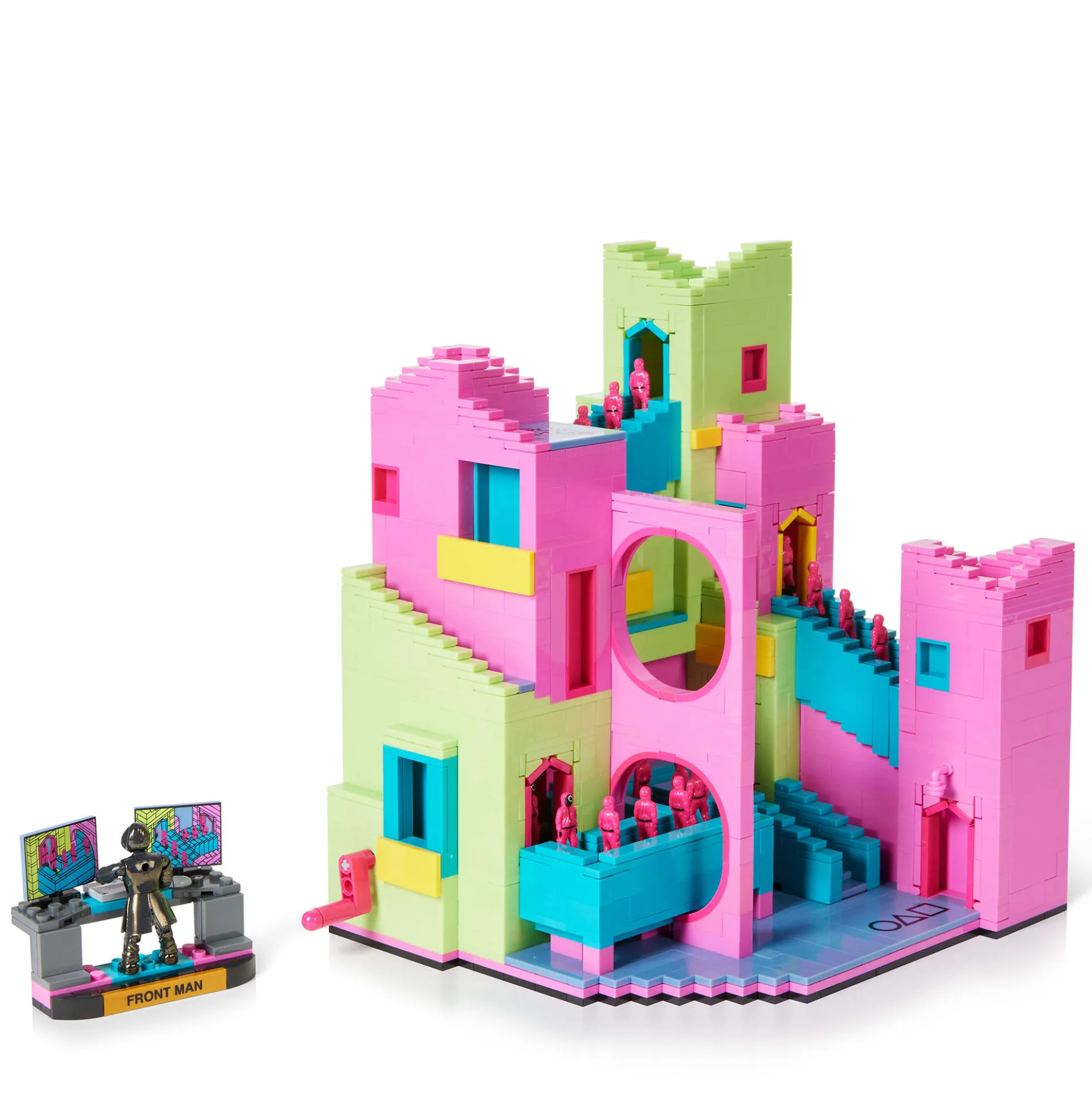MEGA Squid Game Staircase Collector Building Set