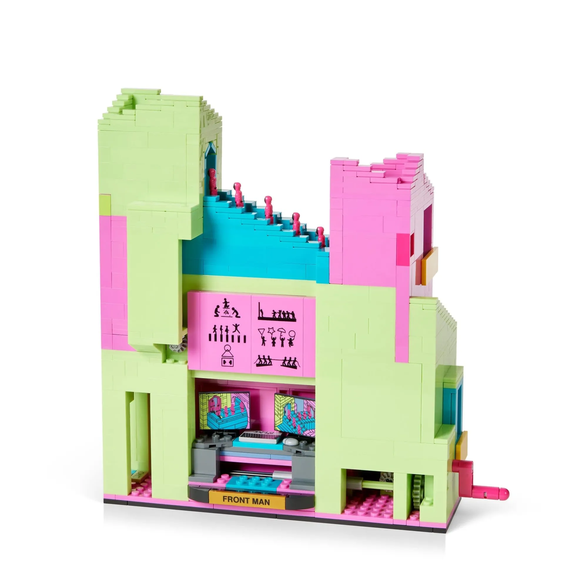 MEGA Squid Game Staircase Collector Building Set