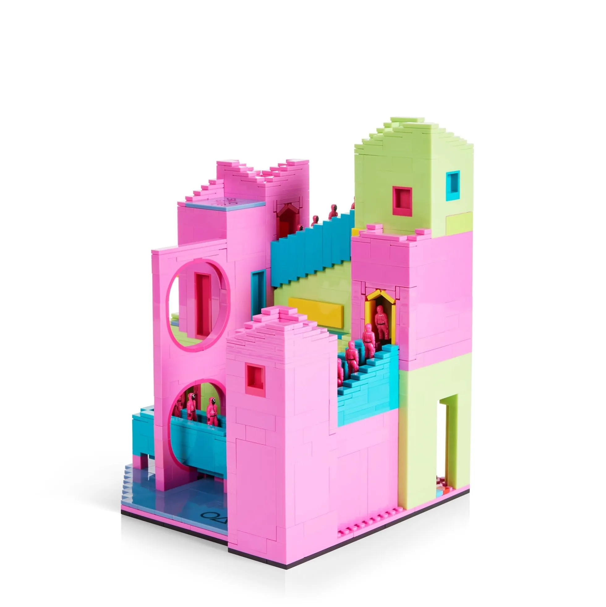 MEGA Squid Game Staircase Collector Building Set