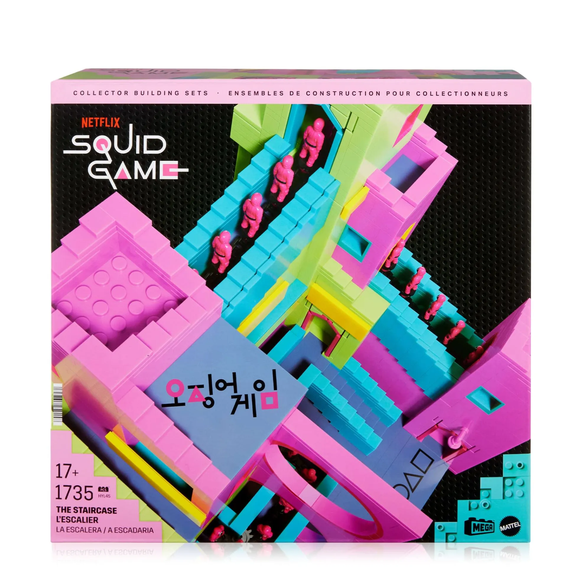MEGA Squid Game Staircase Collector Building Set