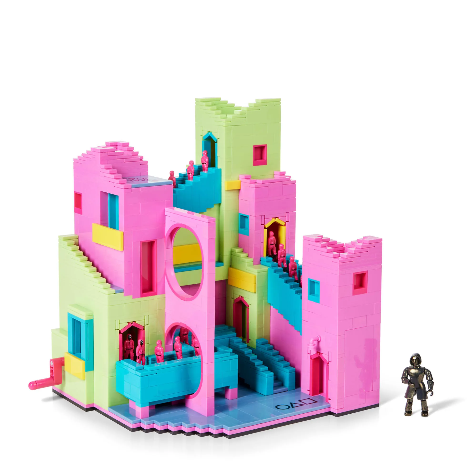 MEGA Squid Game Staircase Collector Building Set