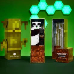 Minecraft Diamond Level Panda Figure