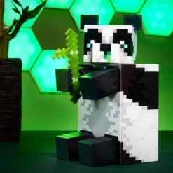 Minecraft Diamond Level Panda Figure