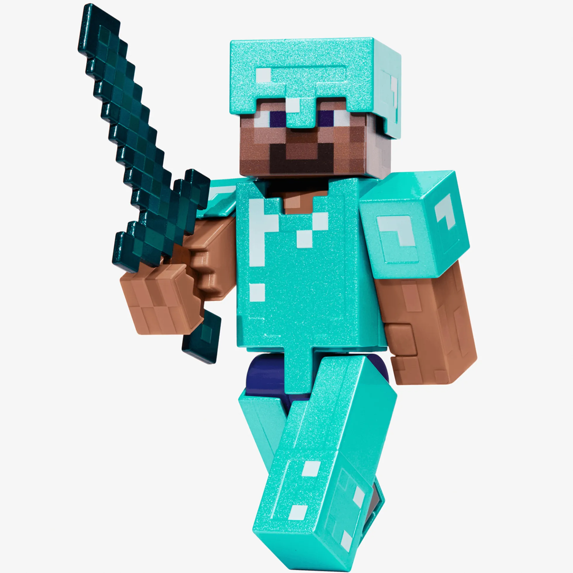 Minecraft Diamond Level Steve Collector Action Figure