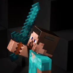 Minecraft Diamond Level Steve Collector Action Figure