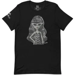 Monster High Barbie Frankie Barbie Black T-shirt