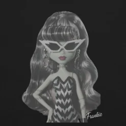 Monster High Barbie Frankie Barbie Black T-shirt