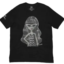 Monster High Barbie Frankie Barbie Black T-shirt