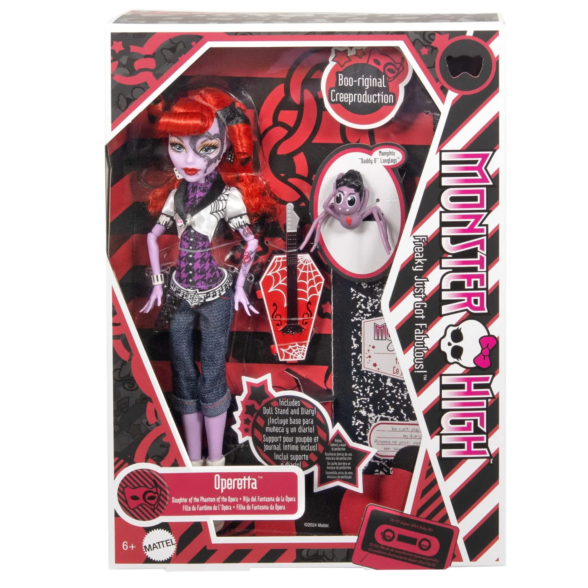Monster High Boo-riginal Creeproductions G1 Operetta Doll