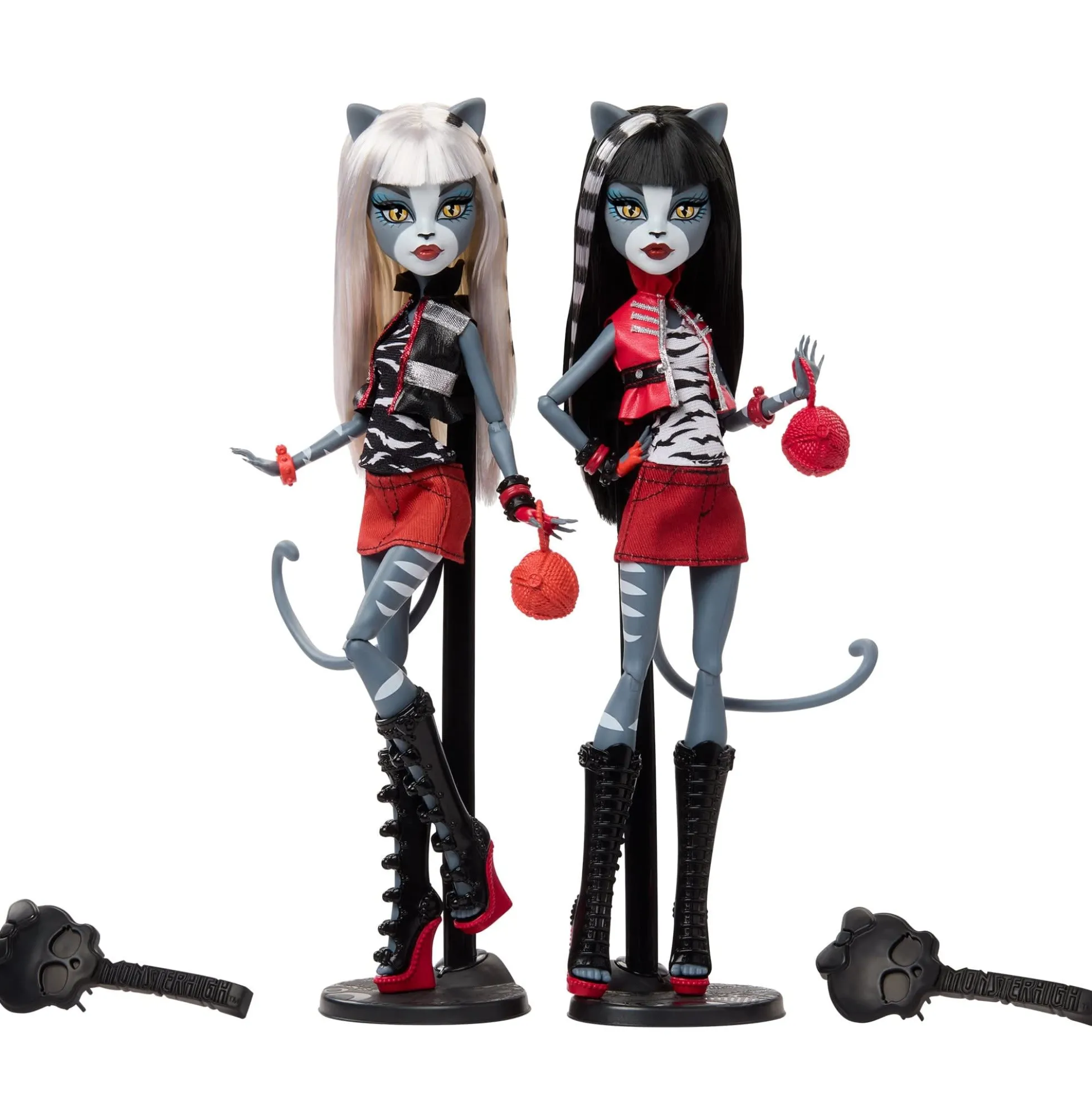 Monster High Boo-riginal Creeproductions G1 Meolowdy and Purrsephone Dolls 2-Pack