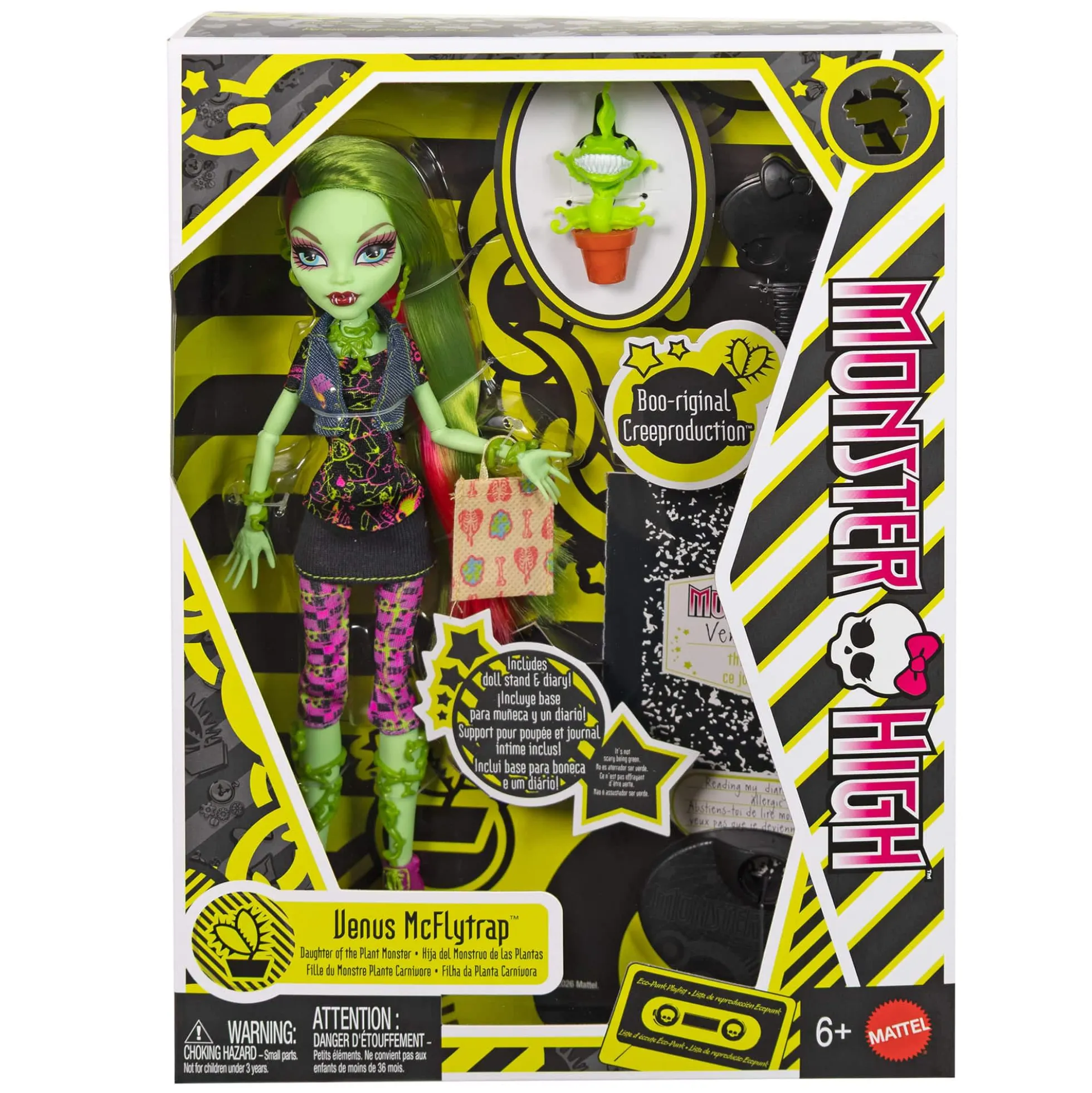 Monster High Boo-riginal Creeproduction Venus McFlytrap Doll