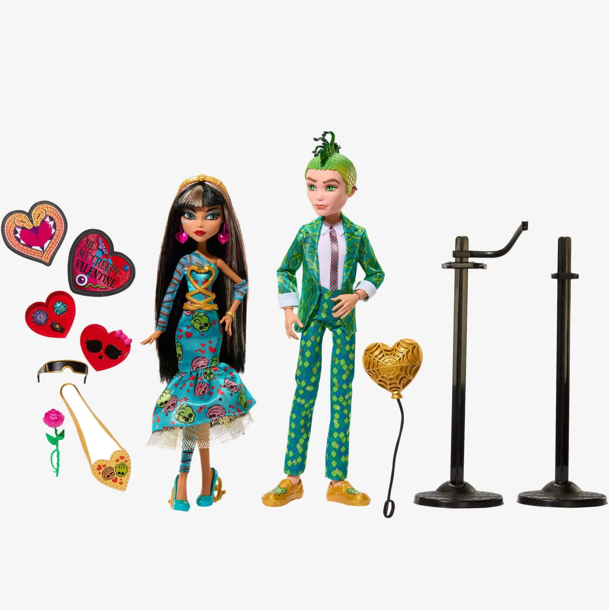 Monster High Cleo and Deuce Howliday Love Edition 2 Pack