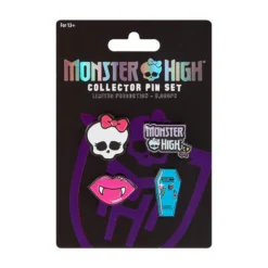Monster High Collector Enamel Pin Set