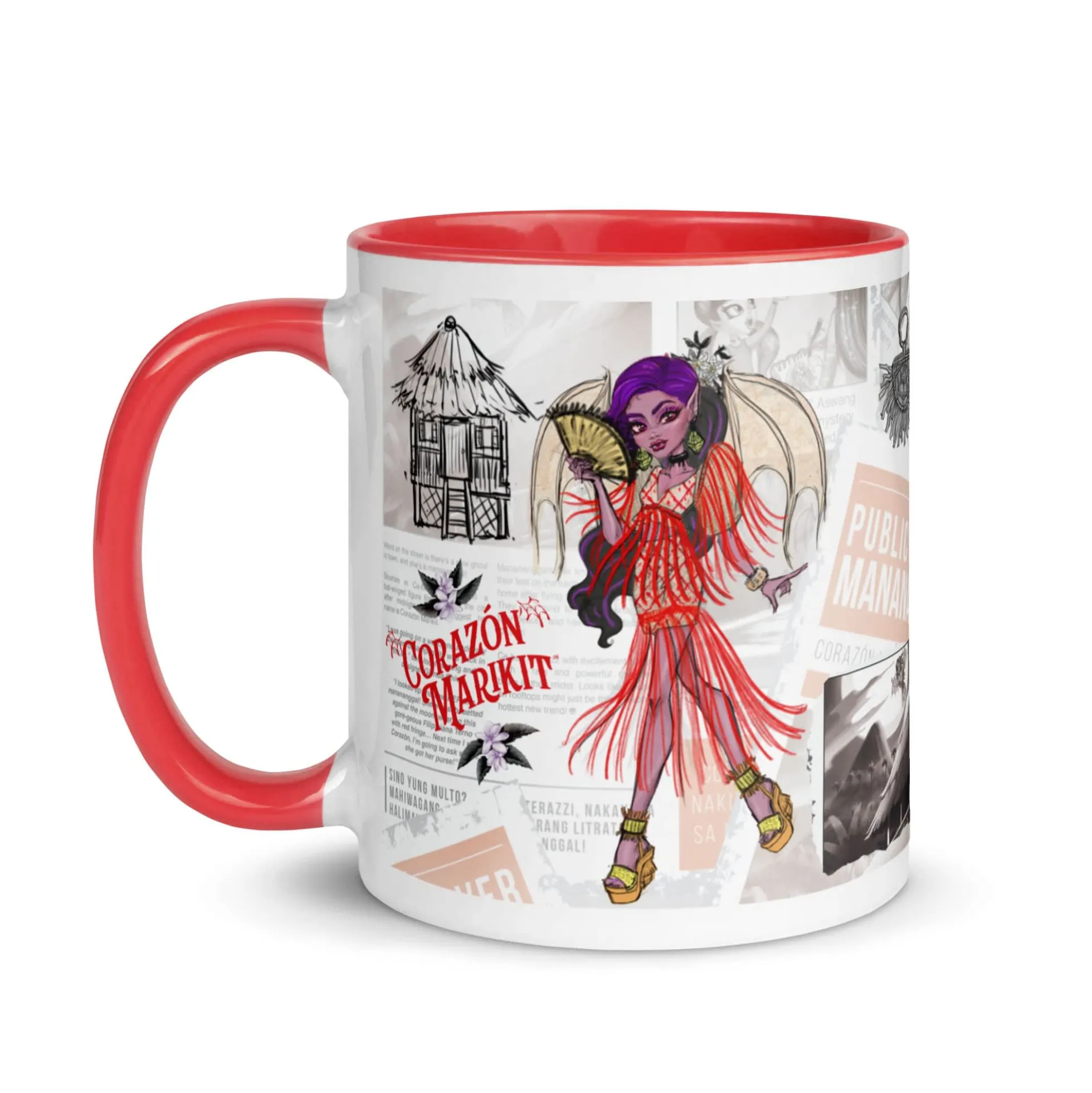Monster High Corazon Marikit White Mug