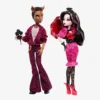 Monster High Draculaura and Clawd Wolf Howliday Love 2-Pack