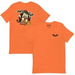 Monster High Draculaura Embroidered Orange T-Shirt