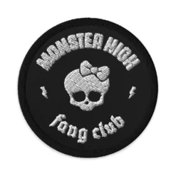 Monster High Fang Club Embroidered Patch
