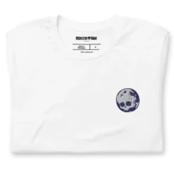 Monster High Full Moon Embroidered White T-Shirt
