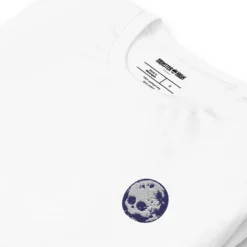 Monster High Full Moon Embroidered White T-Shirt