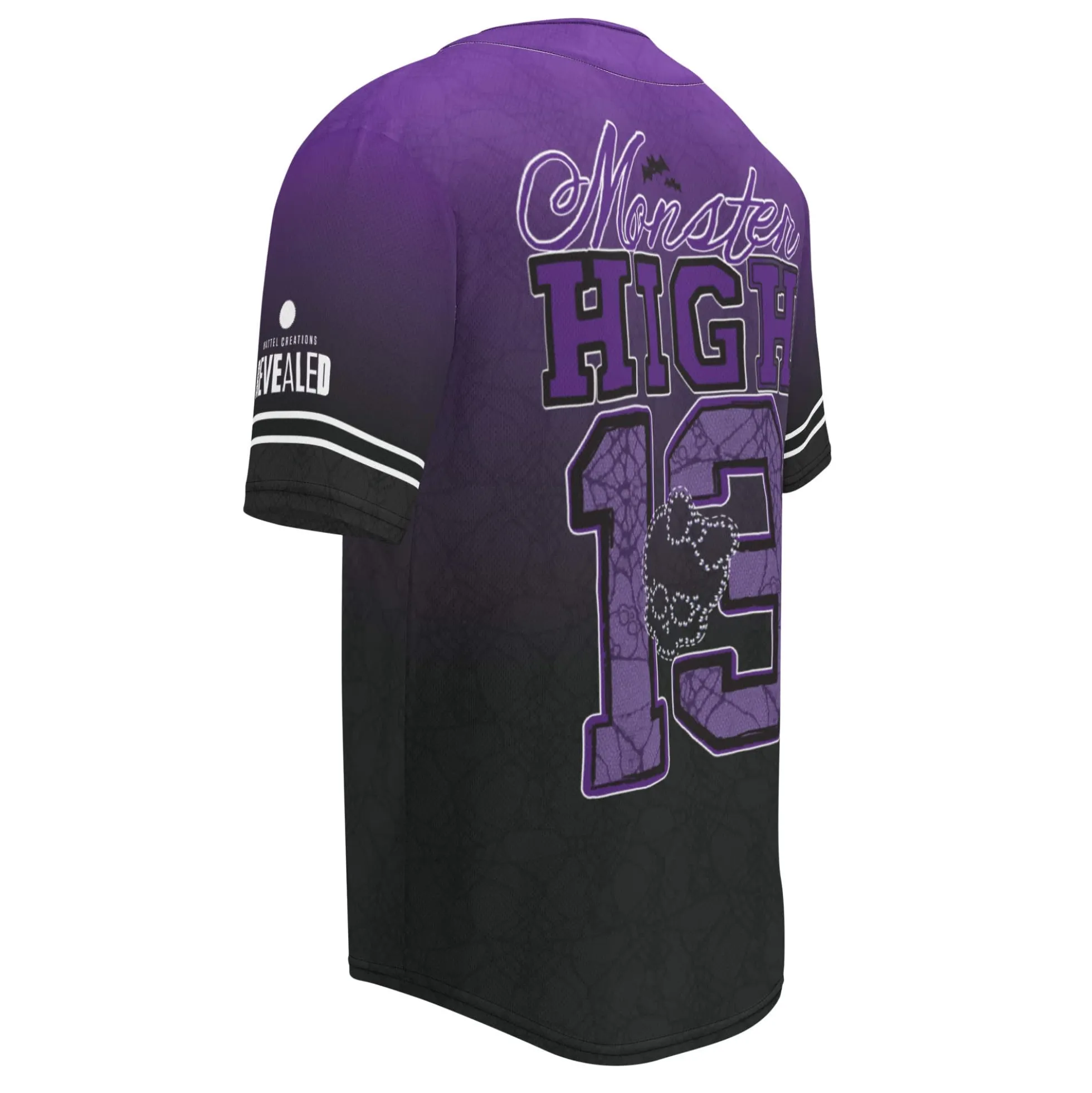 Monster High Ghoul Squad Multi Baseball Jersey