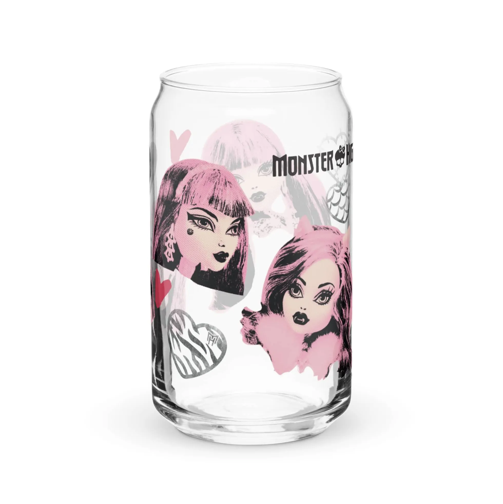 Monster High Ghoulentines Clear Glass