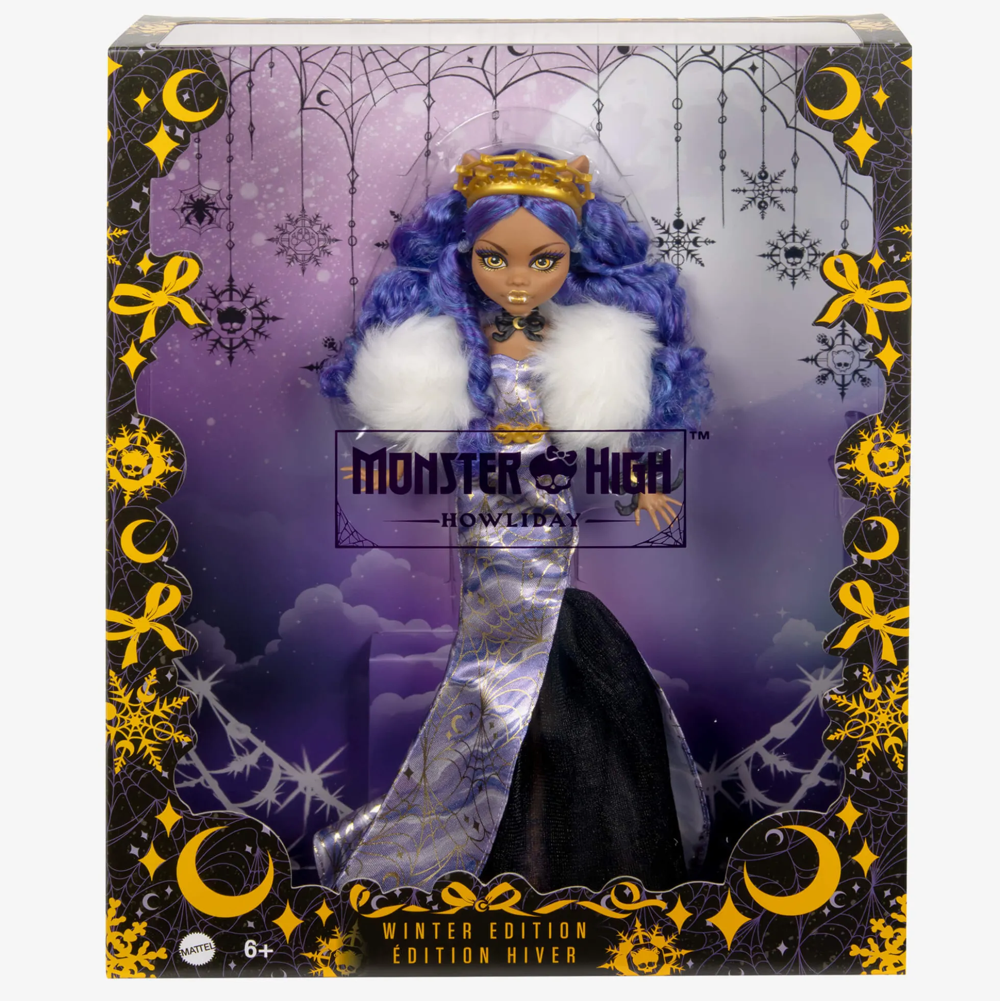 Monster High Howliday Winter Edition Clawdeen Wolf Doll