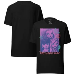 Monster High Lunar Glow Black T-Shirt