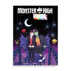 Monster High Pride Kieran & Spelldon Black Poster