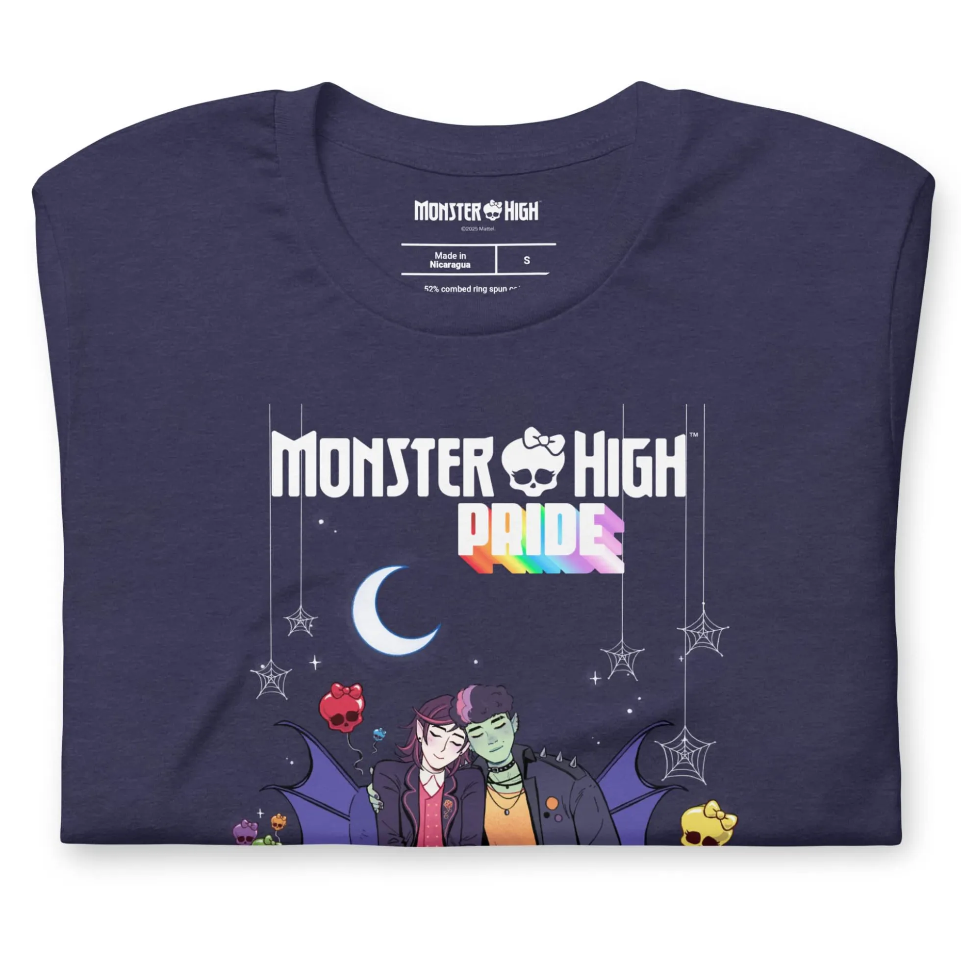Monster High Pride Kieran & Spelldon Navy T-Shirt