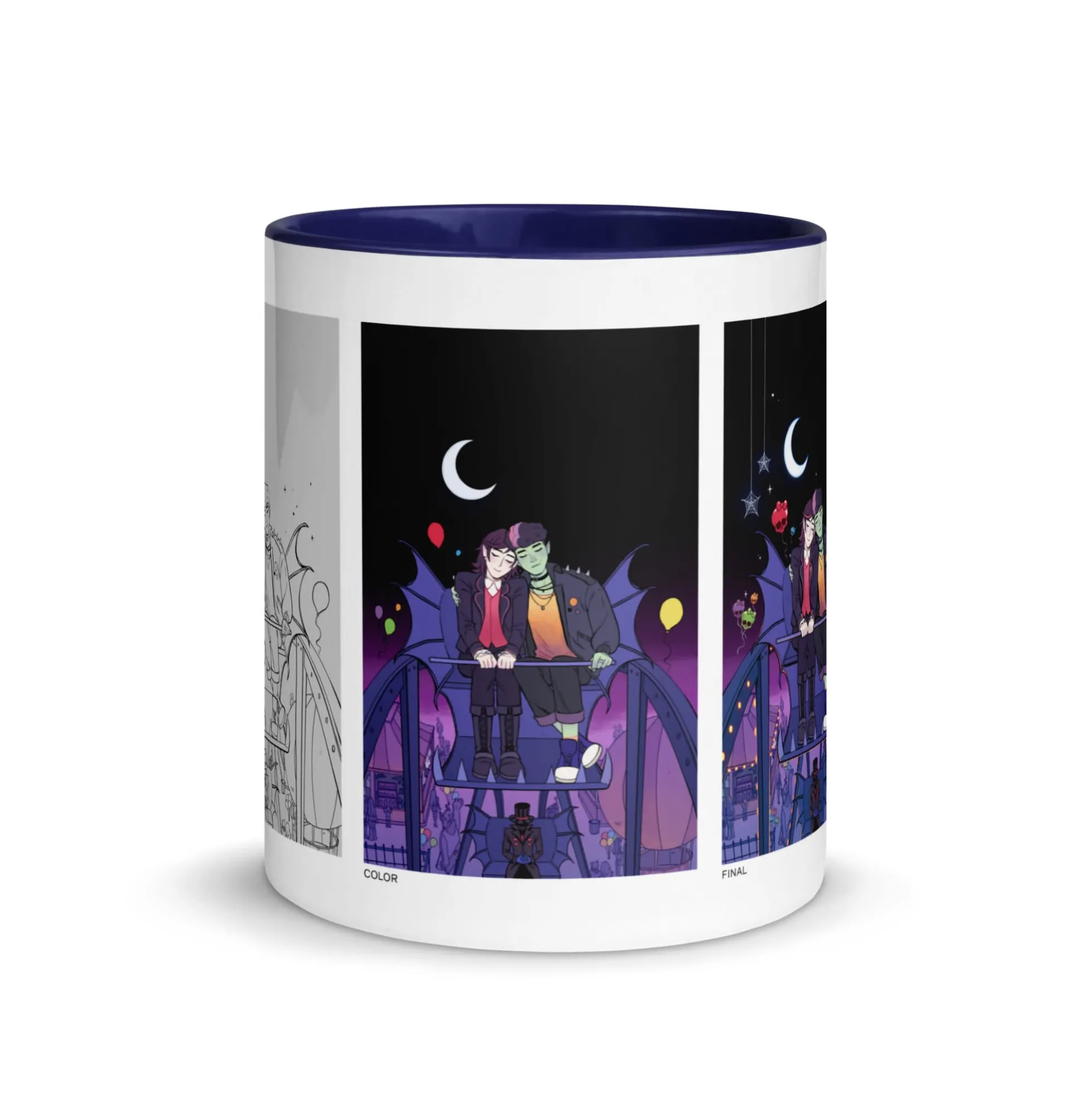 Monster High Pride Kieran & Spelldon White Mug