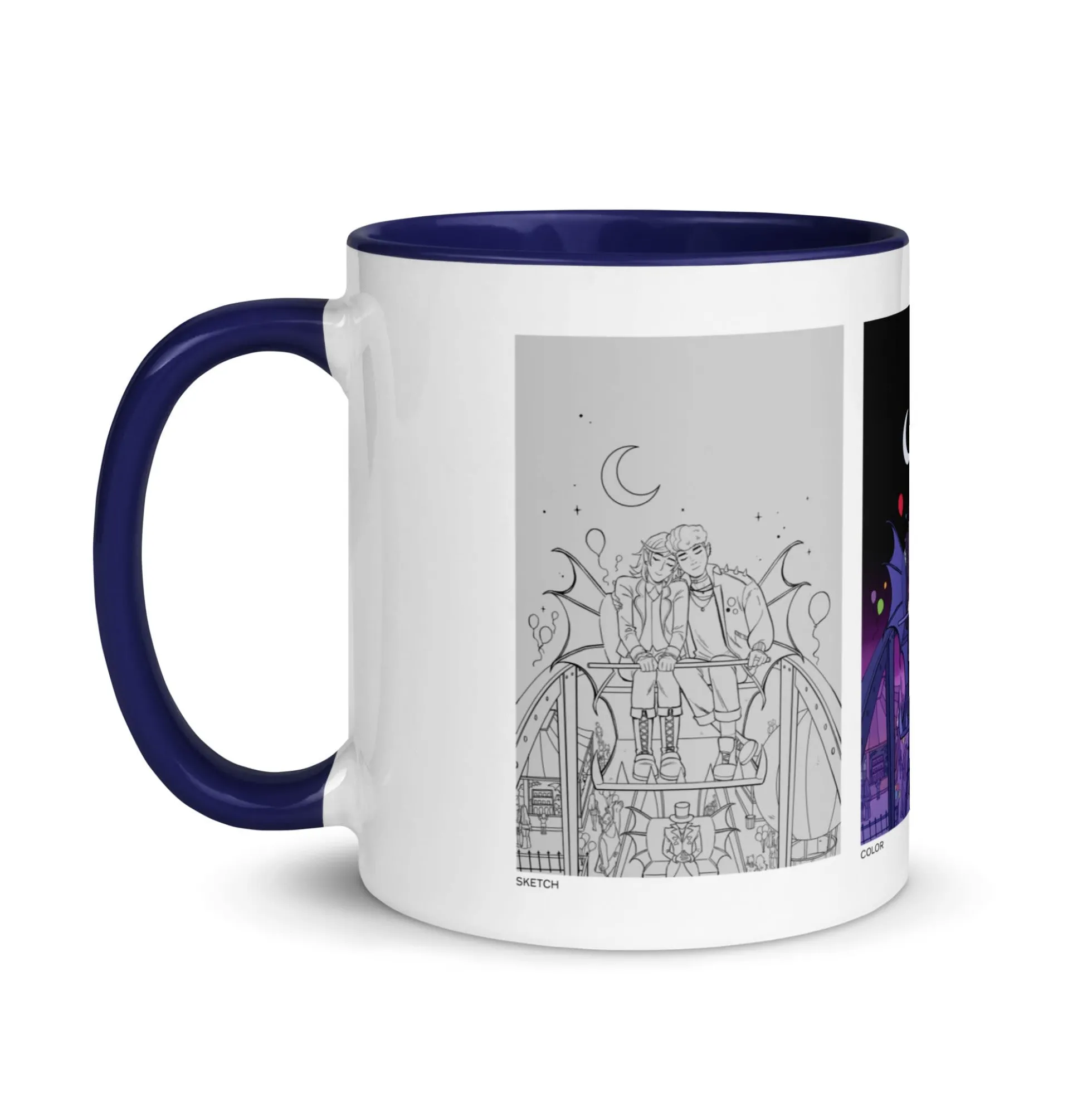 Monster High Pride Kieran & Spelldon White Mug
