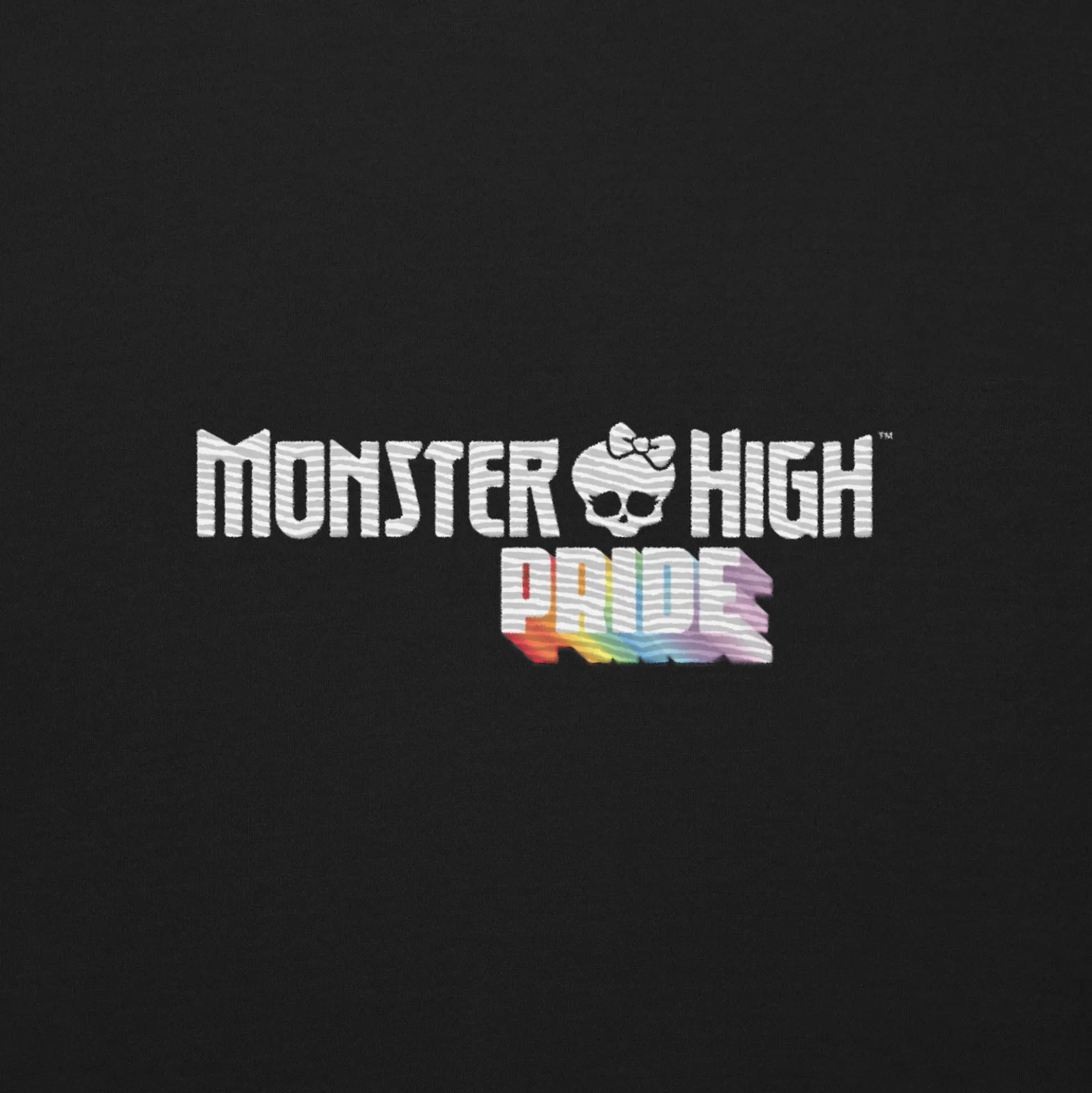 Monster High Pride Kieran & Spelldon Black Sweatshirt