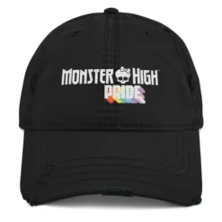 Monster High Pride Logo Black Hat