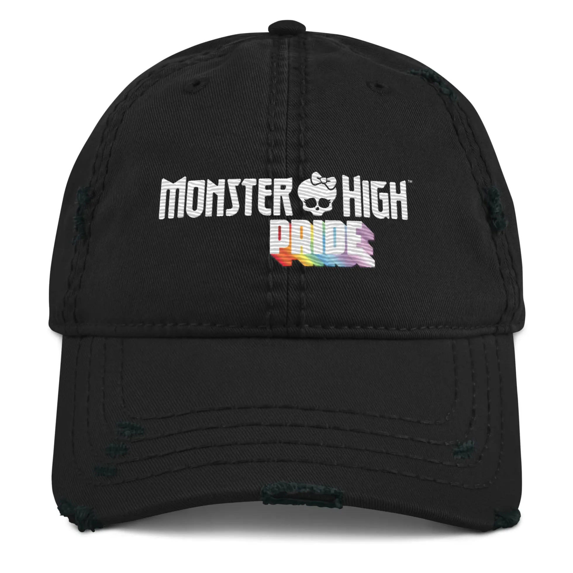 Monster High Pride Logo Black Hat