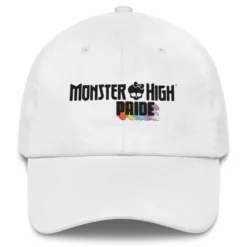 Monster High Pride Logo White Hat