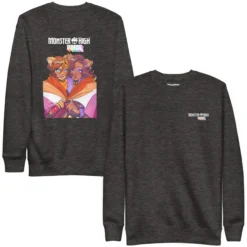 Monster High Pride Toralei & Clawdeen Grey Sweatshirt