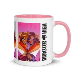 Monster High Pride Toralei & Clawdeen White Mug