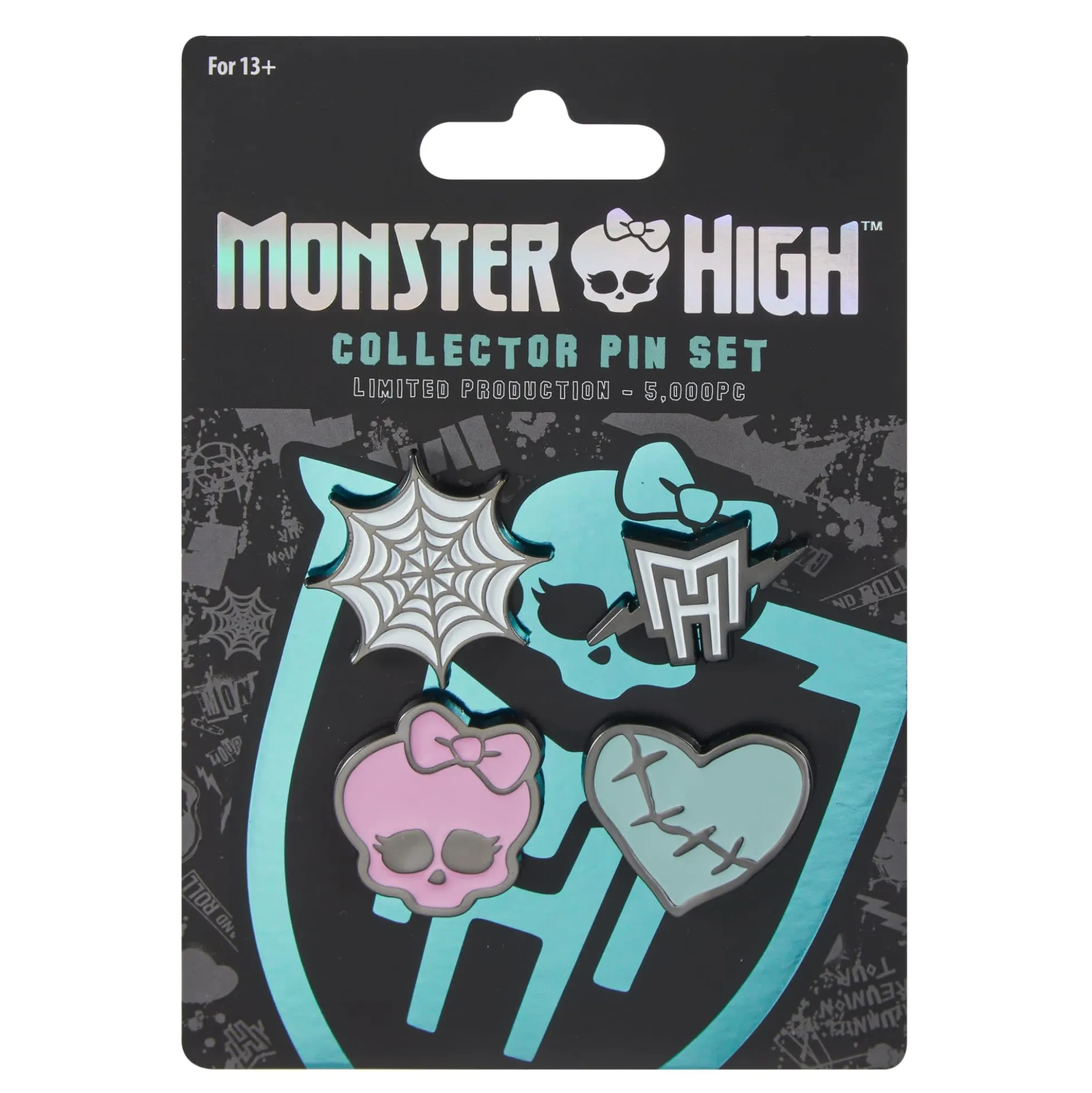 Monster High Rock Tour Enamel Pin Set