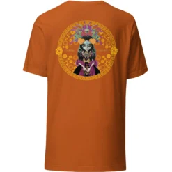 Monster High Skelita Día de Muertos Embroidered Orange T-Shirt