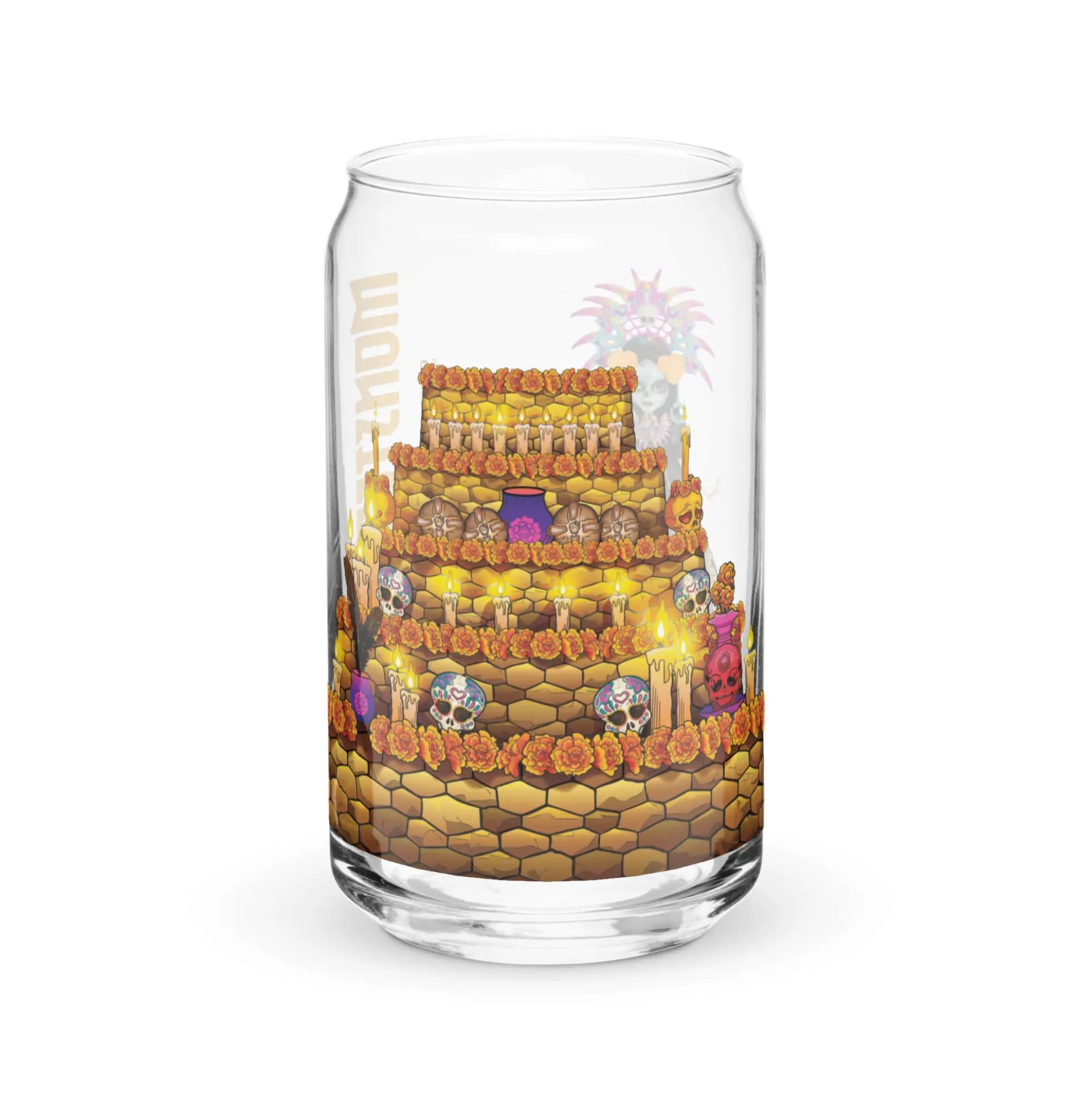 Monster High Skelita Día de Muertos Clear Glass