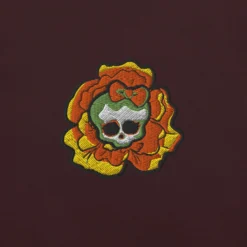 Monster High Skelita Día de Muertos Embroidered Oxblood T-Shirt