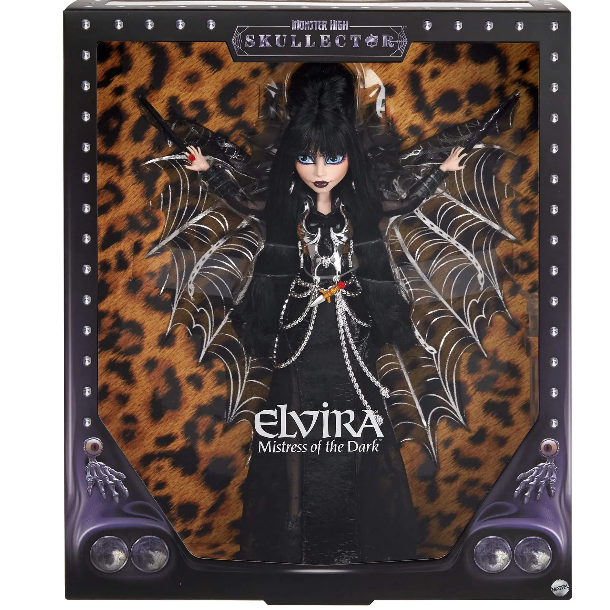 Monster High Skullector Elvira, Mistress of the Dark Doll