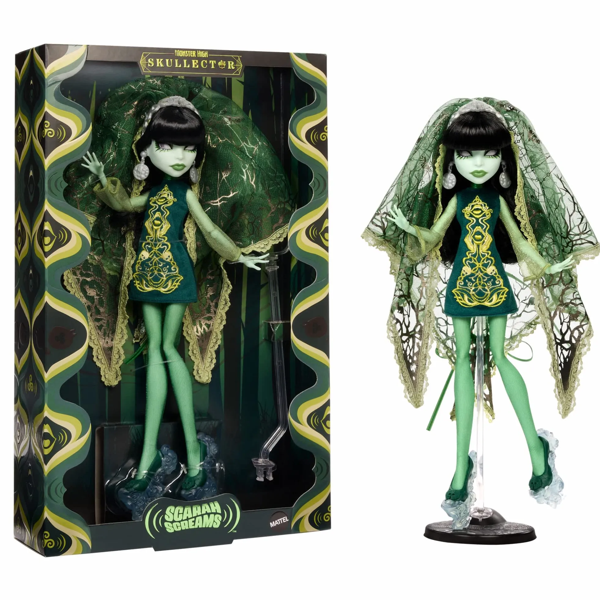 Monster High Skullector Scarah Screams Doll