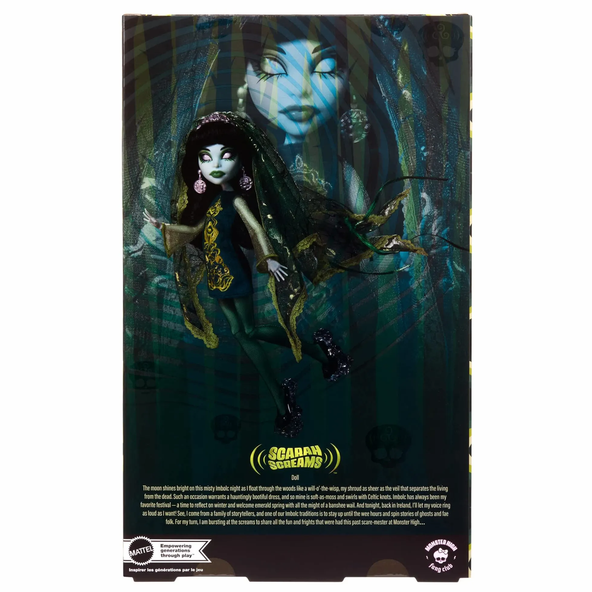 Monster High Skullector Scarah Screams Doll