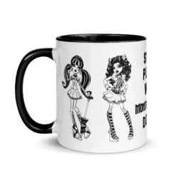 Monster High Still Plays with Monster High Dolls White Mug