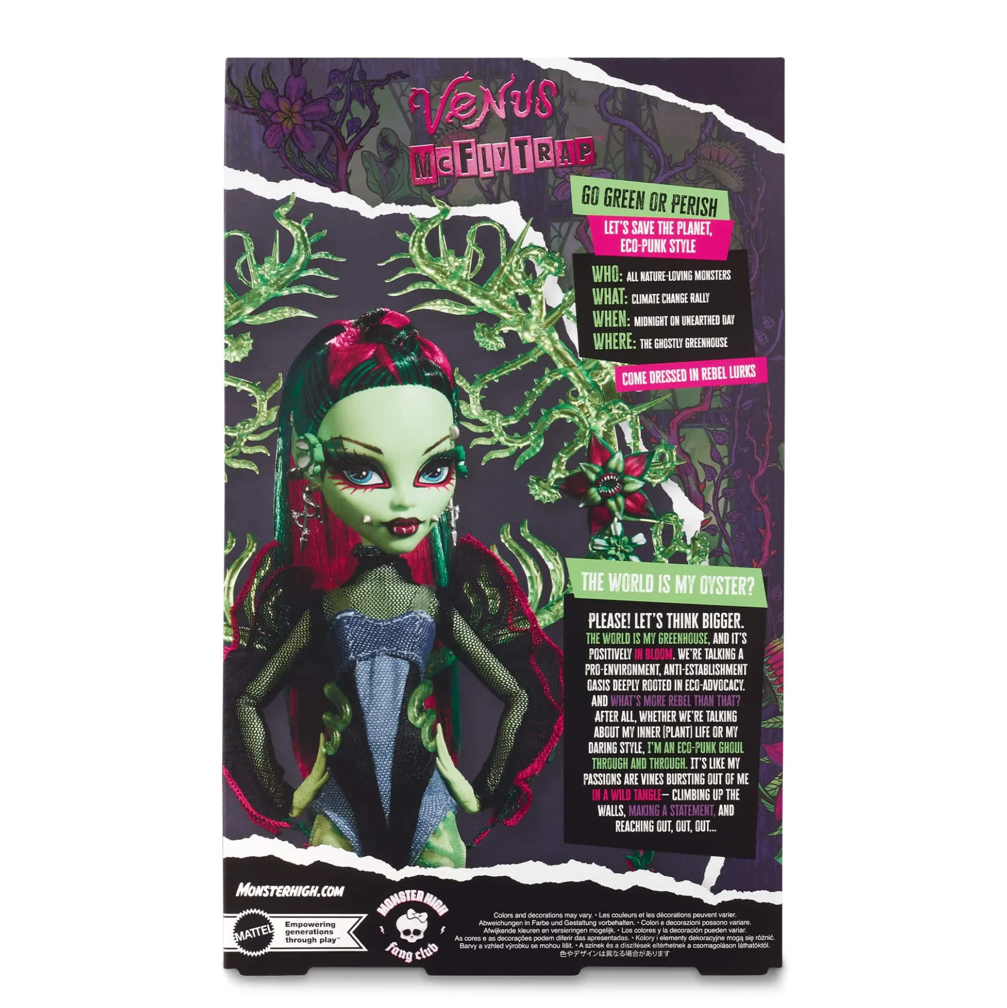 Monster High Venus McFlytrap Doll