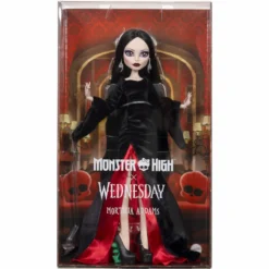 Monster High Wednesday Morticia Addams Skullector Doll