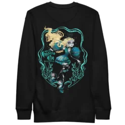 Monster High Lagoona Blue Black Sweatshirt