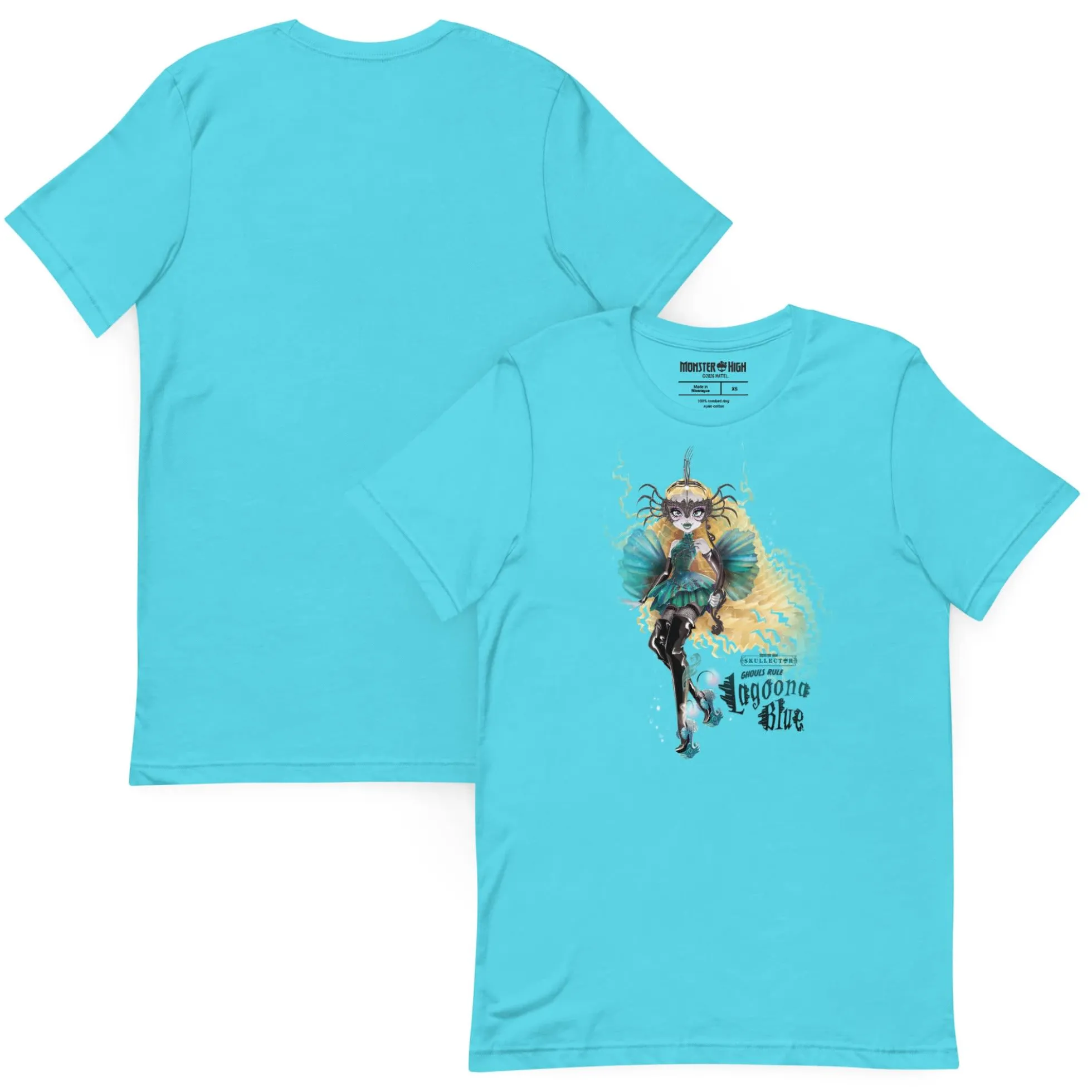 Monster High Lagoona Blue Turquoise T-shirt